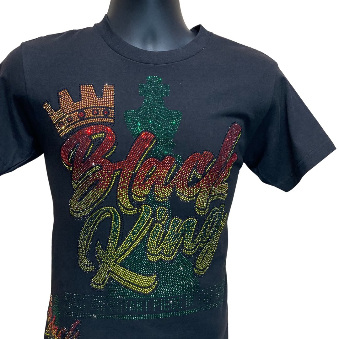 Black King Bling Shirt - Mens
